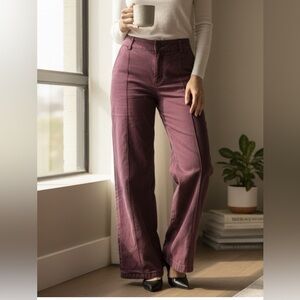 Young Fabulous & Broke Women’s Burgundy Pants